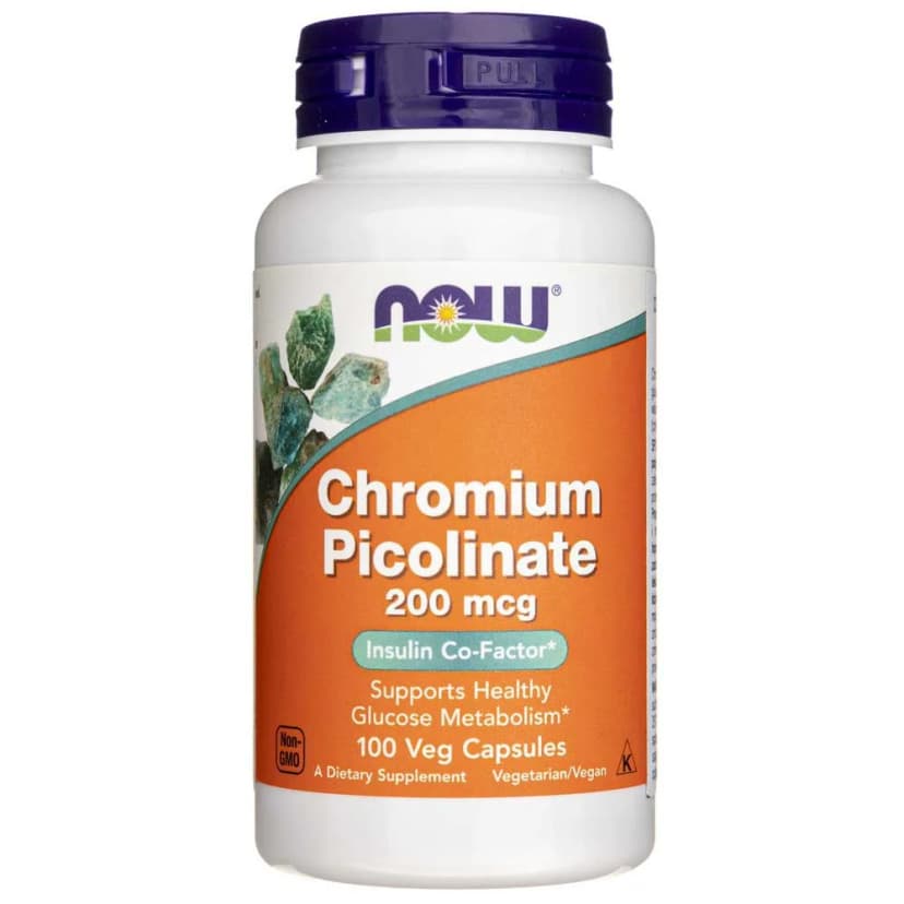 Chromo pikolinatas "Now Foods"
