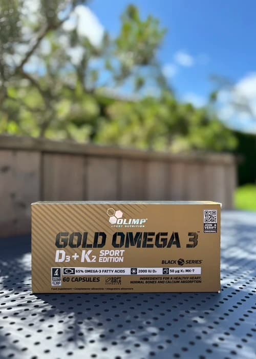 Omega - 3 riebalų rūgštys su vitaminu D3 ir K2 "Olimp"