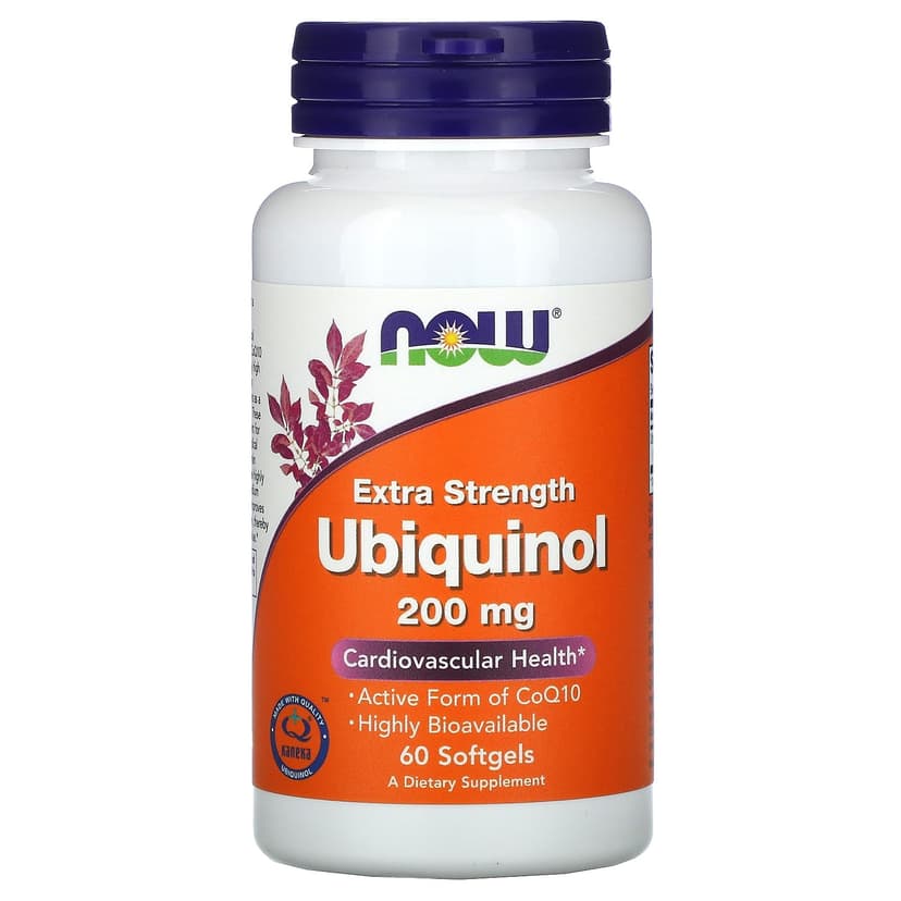 CoQ10 (UBIQUINONE) "Now Foods"